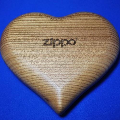 ペアジッポー用木製ハート型ケース 1【ZIPPO】