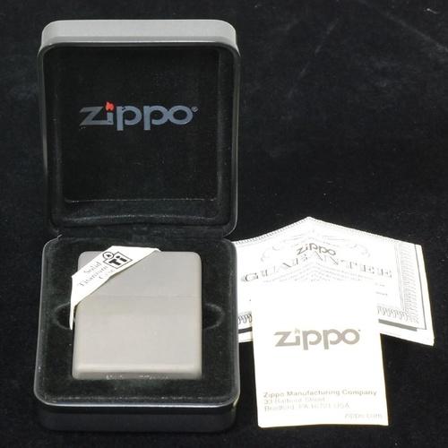 2001年製　Solid Titanium Case 【ZIPPO】