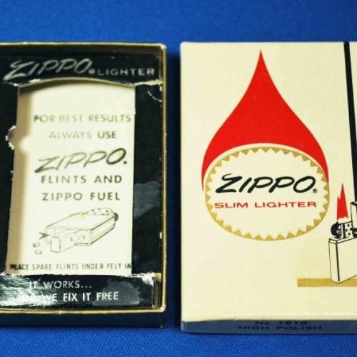 1967～76年製　スリム用　パッケージ・ボックス  No.7【ZIPPO】