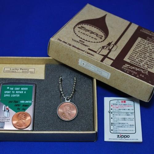 zippo Lucky Penny 1999年製造コイン使用　特別限定セット　B【ZIPPO】