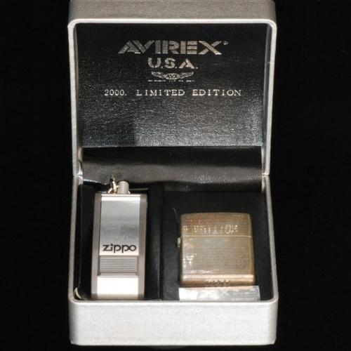 AVIREX USA 　2000年記念モデル　【ZIPPO】