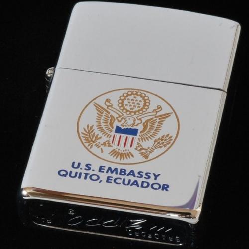 アメリカ大使館　キト・エクアドル　【ZIPPO】