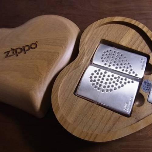 2007年製　 ハート　ペア・ジッポー　A【ZIPPO】