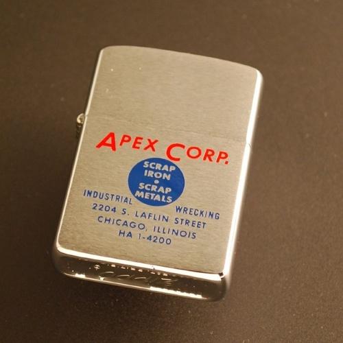 1961年　APEX CORP 【ZIPPO】