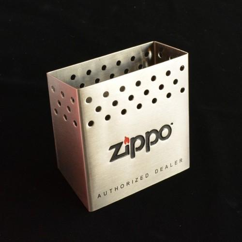 zippo ロゴ入り　筒型ペンスタンド【ZIPPO】