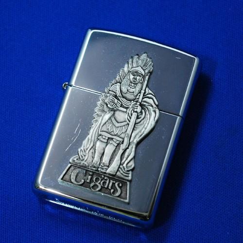 インディアン　メタル貼り D 【ZIPPO】