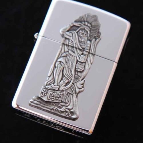 インディアン　メタル貼り C 【ZIPPO】