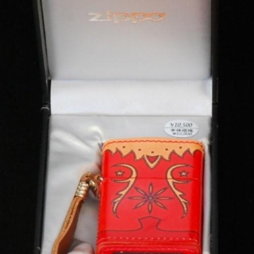 レザーラップ　ウエスタンブーツ 【ZIPPO】