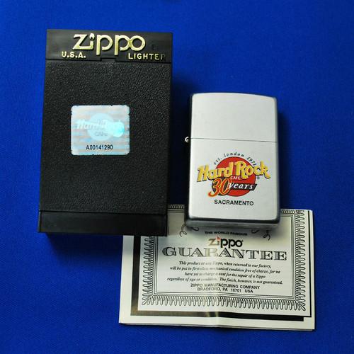 ハードロックカフェ30周年　サクラメント 【ZIPPO】