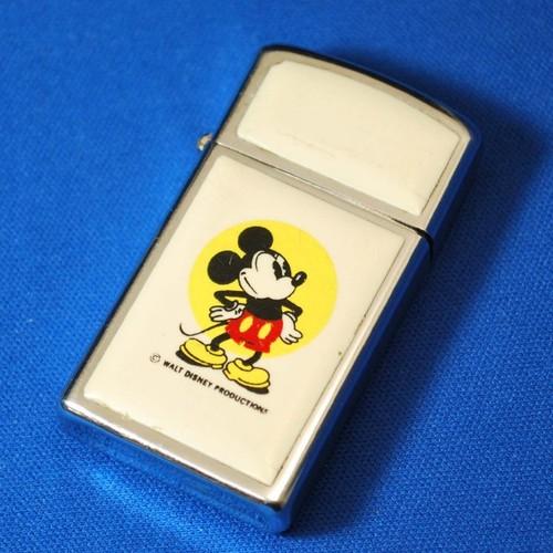 1976年製　ミッキー　ウルトラライト・スリム【ZIPPO】