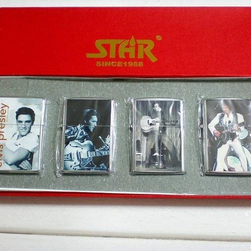 エルビス・プレスリー　4個セット【オイルライター】