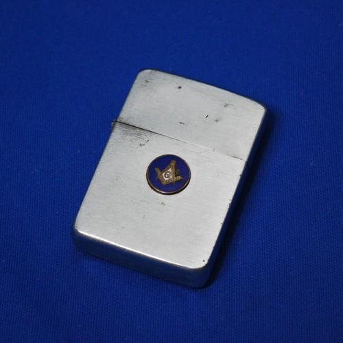 1941年後期　スチールケース　ピンズ貼り【ZIPPO】