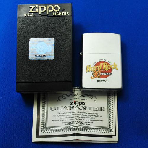 ハードロックカフェ30周年　ボストン 【ZIPPO】