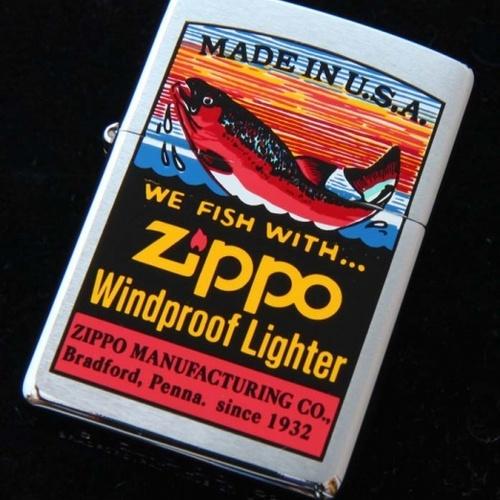 WE FISH WITH【ZIPPO】