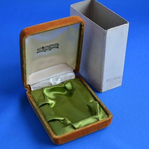 ジッポーロゴ入りベロア調　化粧箱【ZIPPO】