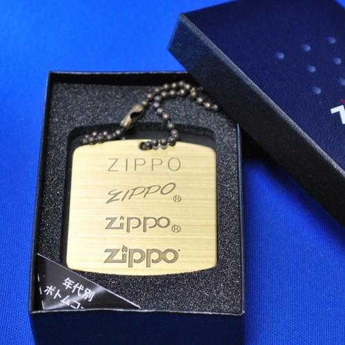 ジッポー年代別　ボトムコード・タグ　ゴールド【ZIPPO】