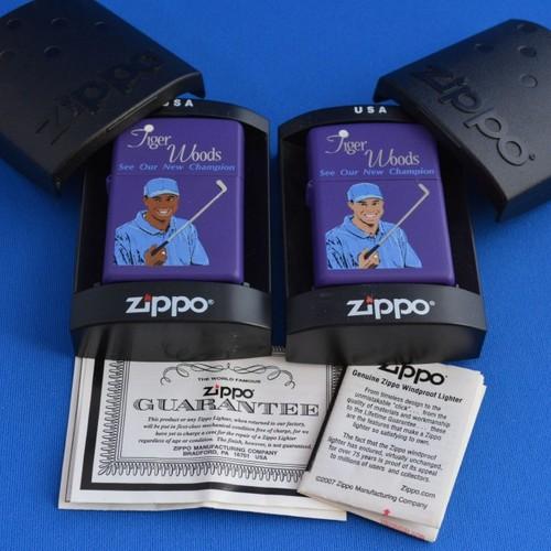 タイガー・ウッズ　プロト　２個セット 【ZIPPO】