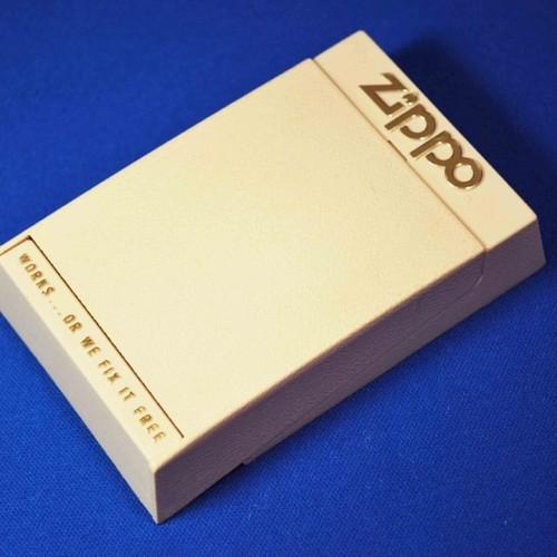 アイボリー・プラケース　最初期モデル　スリム用 【ZIPPO】