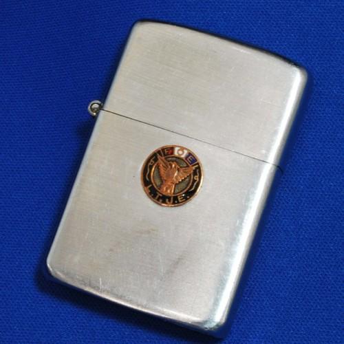 1947 ニッケルシルバー　ピンズ貼り【ZIPPO】