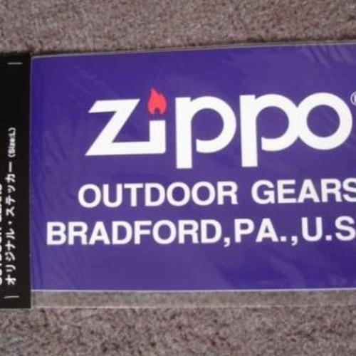 Zippo  ORIGINAL STICKER 【ZIPPO】