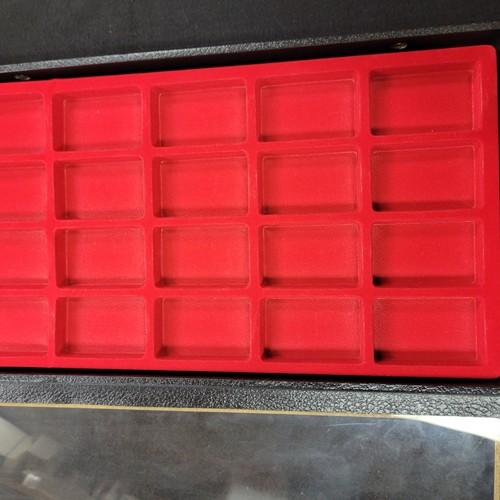 20個収納 コレクションケース　赤　複数購入可！！【ZIPPO】