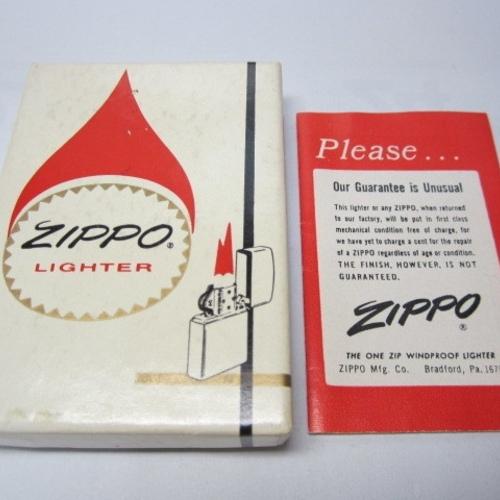 1962～1966年製　パッケージBOX  レギュラー用【ZIPPO】