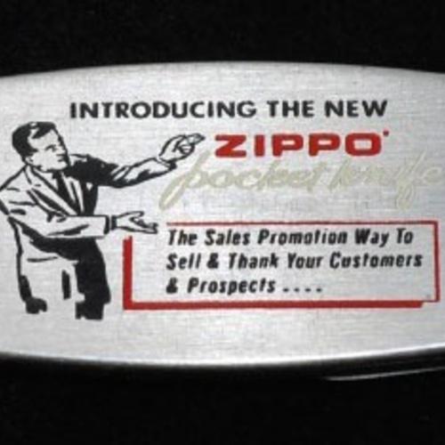 セールスマン　ポケット　ナイフ 【ZIPPO】