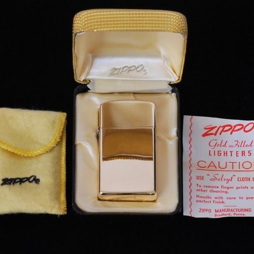 1960年代　スリム 14Ｋ（金無垢）  【ZIPPO】
