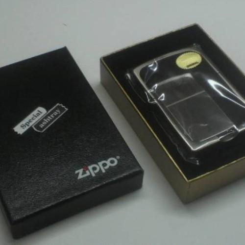 ZIPPO型　卓上灰皿 ブラック・ミラー  【ジッポー】