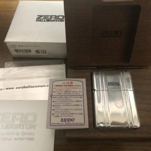 Zero HalliburtonⅡ Zippo Lighter  Used No.4【ジッポー】