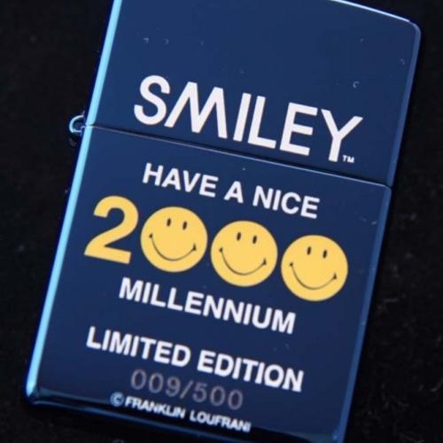SMILEY 2000 ブルーチタン【ZIPPO】