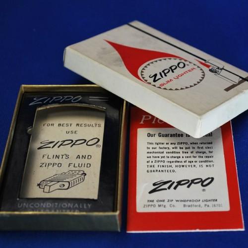 1962～66年製　スリム用　パッケージボックス　NO.1【ZIPPO】