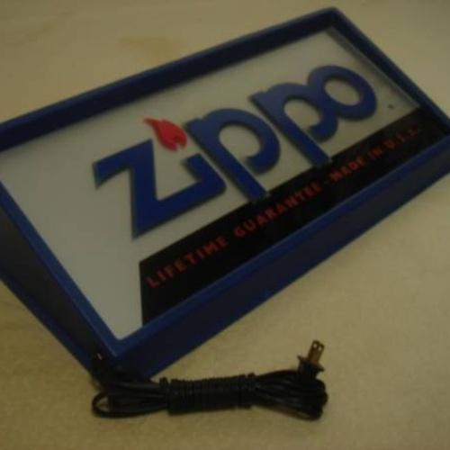 Zippo　看板　照明付　NO,1【ジッポー】