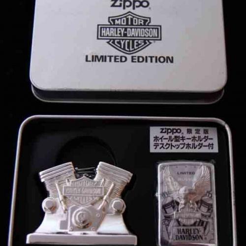 HARLEY-DAVIDSON　Lighter & Key Ring & holder 【ZIPPO】