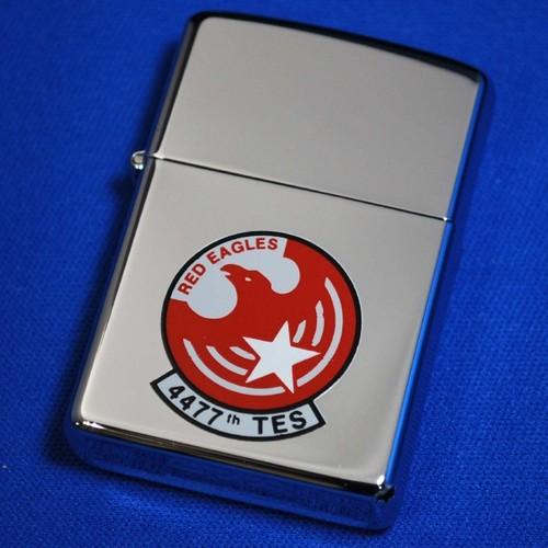 RED EAGLES 4477th TES【ZIPPO】