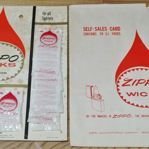1960年代前半　WICK 5￠ ウイック・ボード＆開封済み外袋付き【ZIPPO】