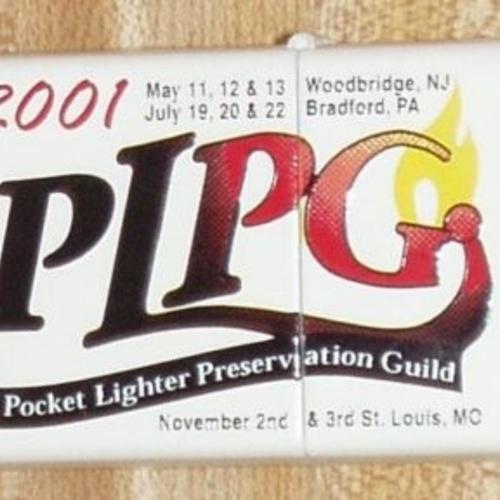 2001年　PLPG (ポケットライター保存協会) 【ZIPPO】