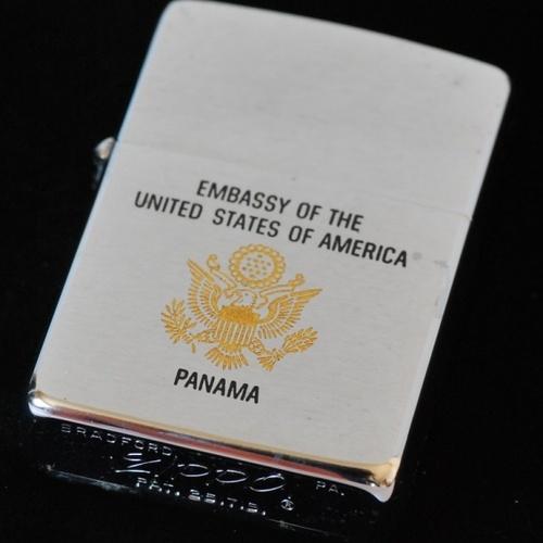 アメリカ大使館　パナマ　【ZIPPO】
